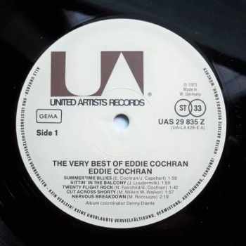 Eddie Cochran: The Very Best Of Eddie Cochran