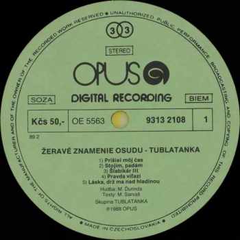 Tublatanka: Žeravé Znamenie Osudu