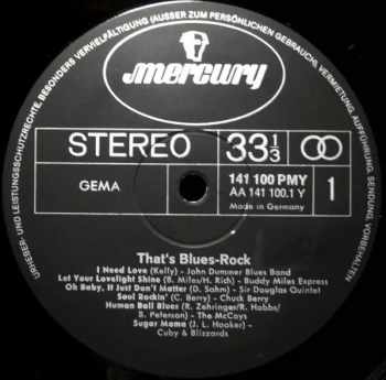 Various: That's Blues-Rock