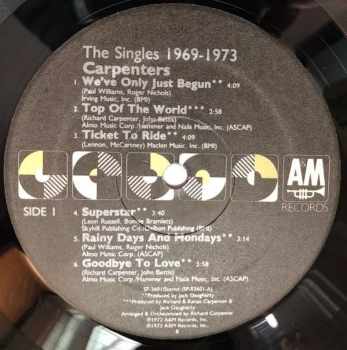 Carpenters: The Singles 1969-1973