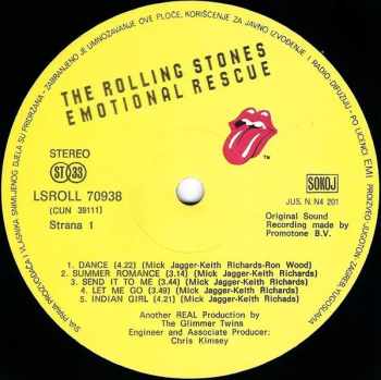 The Rolling Stones: Emotional Rescue
