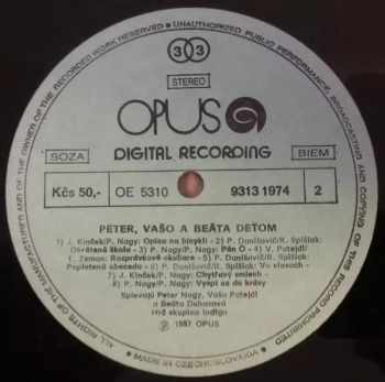 Peter Nagy: Peter, Vašo A Beáta Deťom