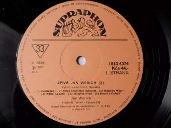 Jan Werich: Zpívá Jan Werich 2