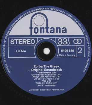 Mikis Theodorakis: Zorba The Greek (Original Soundtrack Album)