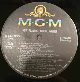 Erroll Garner: Now Playing