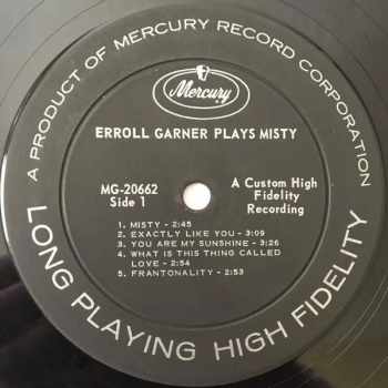 Erroll Garner: Erroll Garner Plays Misty