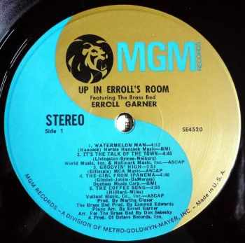 Erroll Garner: Up In Erroll's Room
