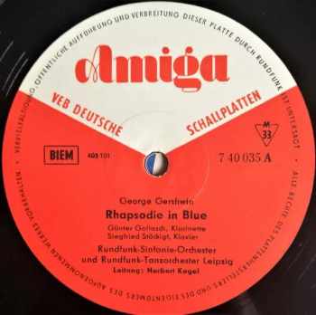 George Gershwin: Rhapsodie In Blue / Ein Amerikaner In Paris