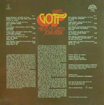 Karel Gott: From My Czech Song-Book