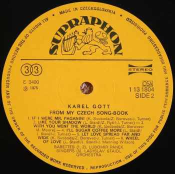 Karel Gott: From My Czech Song-Book
