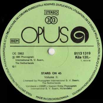 Stars On 45: Stars On 45  (Volume II.)
