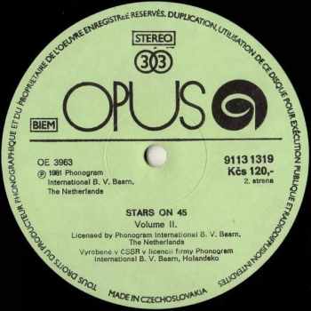 Stars On 45: Stars On 45  (Volume II.)