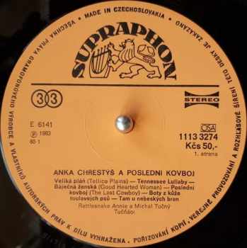 Michal Tučný: Anka Chřestýš & Poslední Kovboj