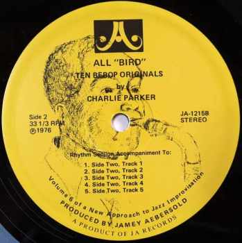 Jamey Aebersold: All "Bird"