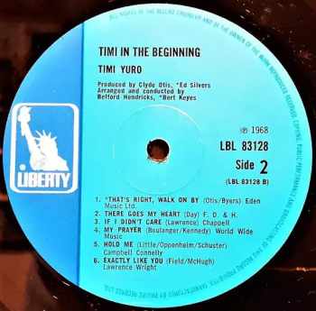 Timi Yuro: Timi In The Beginning