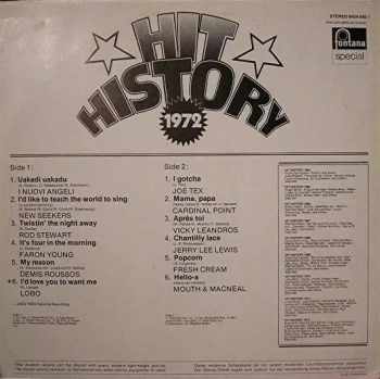 Various: Hit History 1972