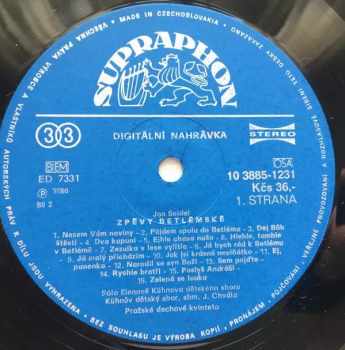 Jan Seidel: Zpěvy Betlémské (Bethlehem Songs)