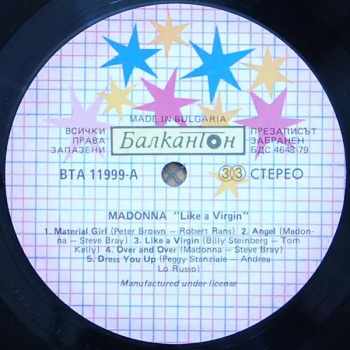 Madonna: Like A Virgin