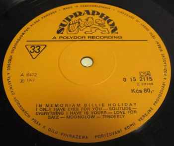 Billie Holiday: In Memoriam Billie Holiday