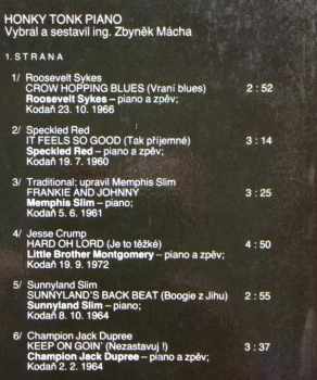 Various: Honky Tonk Piano
