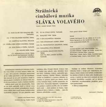 Strážnická Cimbálová Muzika Slávka Volavého: Strážnická Cimbálová Muzika Slávka Volavého