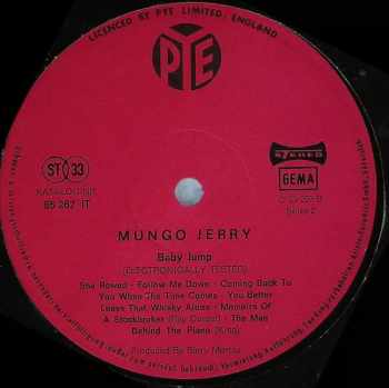 Mungo Jerry: Baby Jump (Electronically Tested)