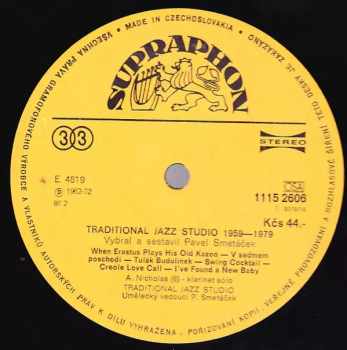 Traditional Jazz Studio: 1959-1979