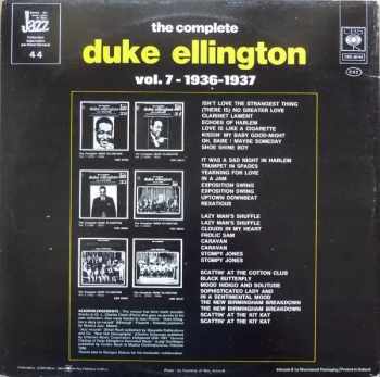 Duke Ellington: The Complete Duke Ellington Vol. 7 1936-1937
