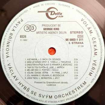 Václav Hybš Orchestra: Volám, Čekám, Věřím...