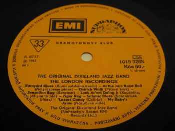 Original Dixieland Jazz Band: The London Recordings