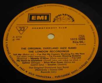 Original Dixieland Jazz Band: The London Recordings