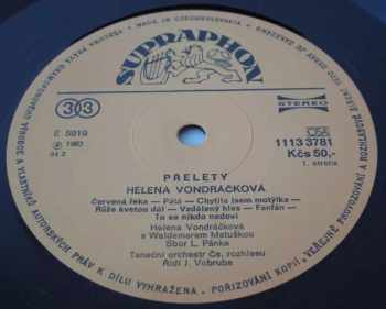 Helena Vondráčková: Přelety