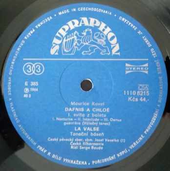 The Czech Philharmonic Orchestra: Dafnis A Chloé / La Valse / Bolero / Alborada Del Gracioso