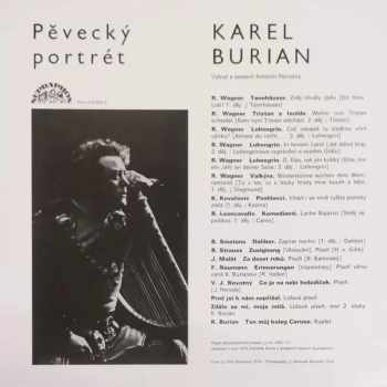 Karel Burian: Pěvecký Portrét