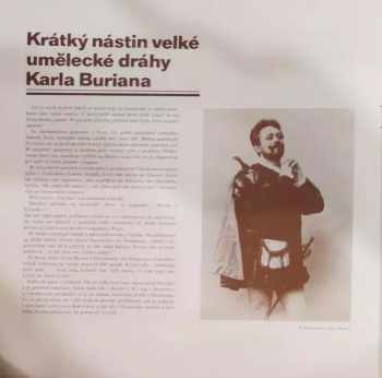 Karel Burian: Pěvecký Portrét