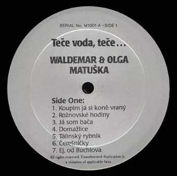 Waldemar A Olga: Teče Voda, Teče...