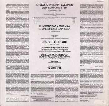 Georg Philipp Telemann: Der Schulmeister / Il Maestro Di Cappella