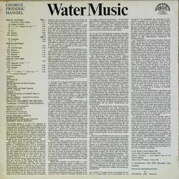 Prague Chamber Orchestra: Water Music  80/2