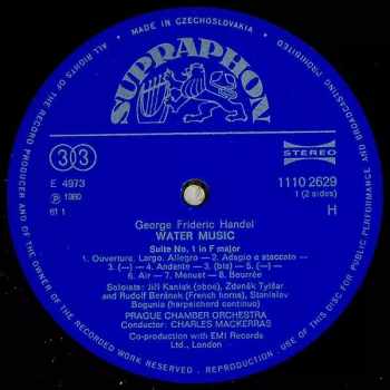 Prague Chamber Orchestra: Water Music  80/2