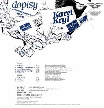 Karel Kryl: Dopisy