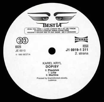Karel Kryl: Dopisy