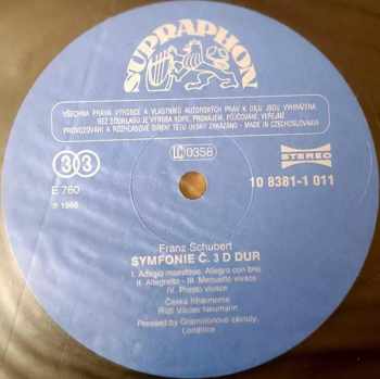 The Czech Philharmonic Orchestra: Symphony No. 8 Unfinished / Symphony No. 3