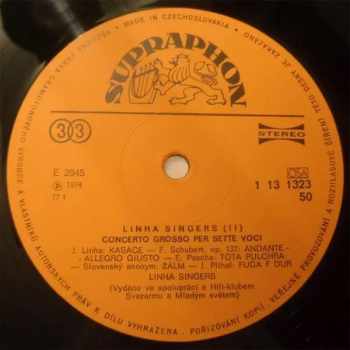 Linha Singers: Concerto Grosso Per Sette Voci (75/1)