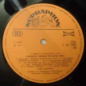 Linha Singers: Concerto Grosso Per Sette Voci (75/1)