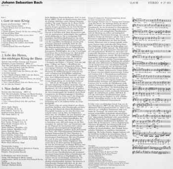 Johann Sebastian Bach: Gott Ist Mein König BWV 71 / Lobe Den Herren BWV 137 / Nun Danket Alle Gott BWV 192 (Kantaten)