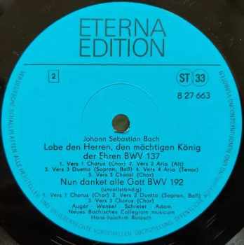 Johann Sebastian Bach: Gott Ist Mein König BWV 71 / Lobe Den Herren BWV 137 / Nun Danket Alle Gott BWV 192 (Kantaten)