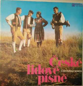 Plzeňský Lidový Soubor: České Lidové Písně = Czech Folk Songs