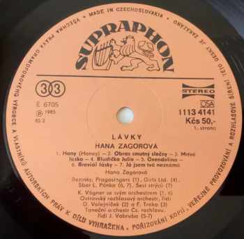 Hana Zagorová: Lávky