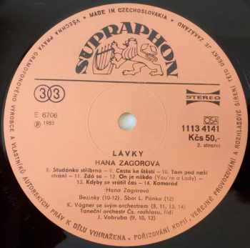 Hana Zagorová: Lávky