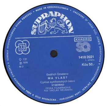 The Czech Philharmonic Orchestra: Má Vlast (2xLP)